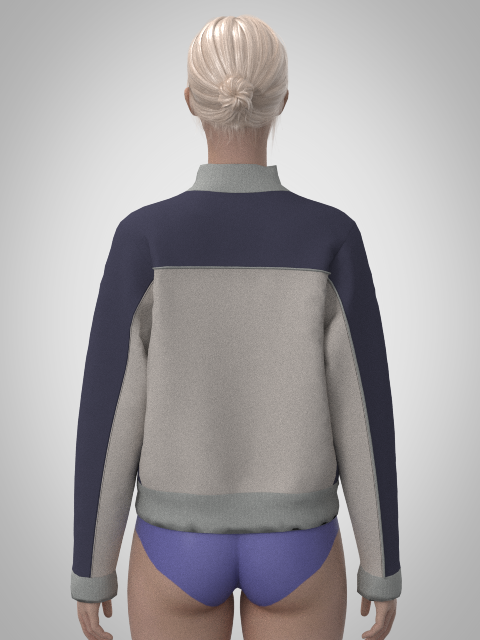 yp zip up fleece jacket - back angle.png